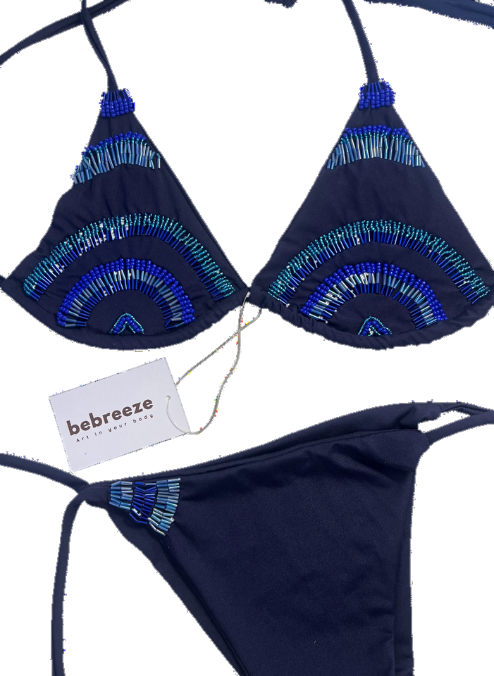 Bikini Piedras 001 – Azul Marino