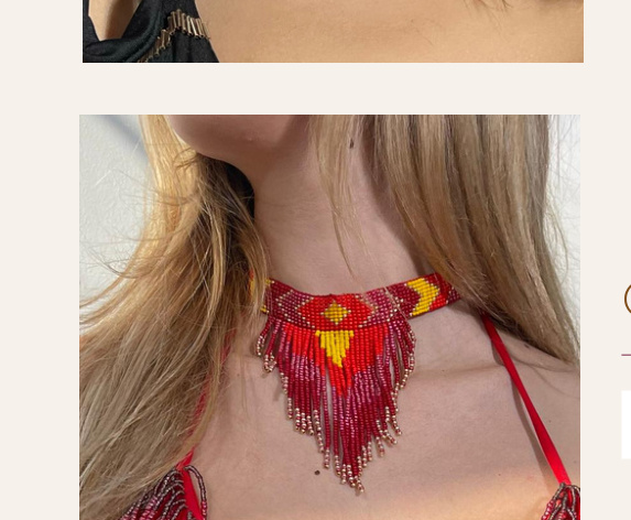 Collar Pájaro Azul C01