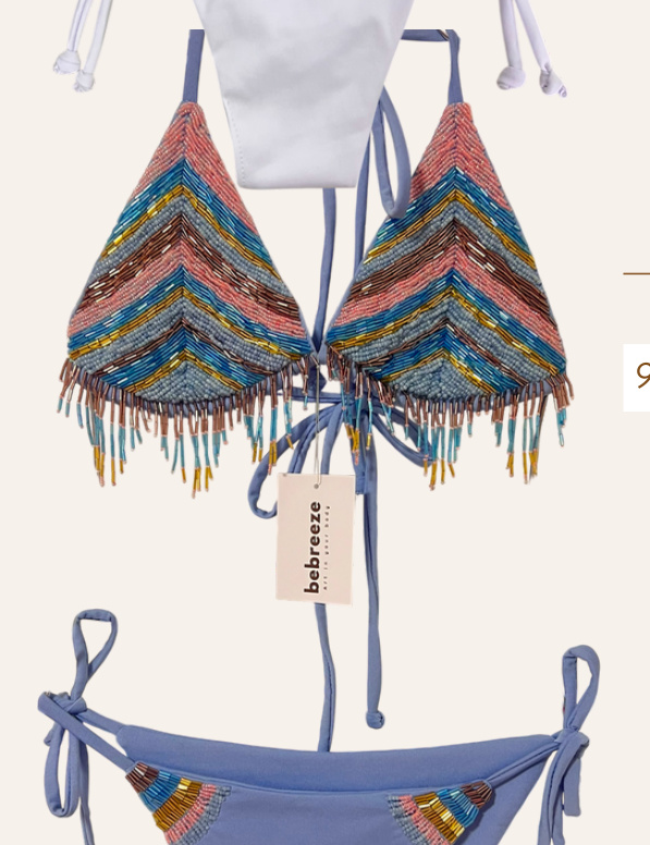 Bikini Chevron 007 – Blanco