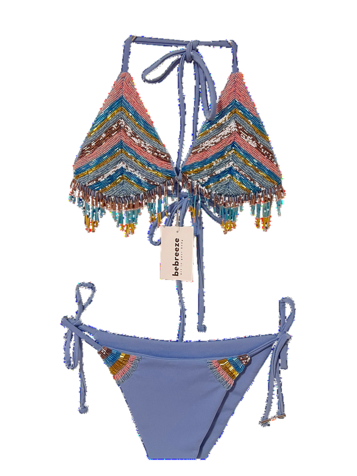 Bikini Chevron Perla