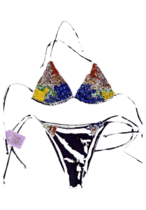 bikini Tropical black