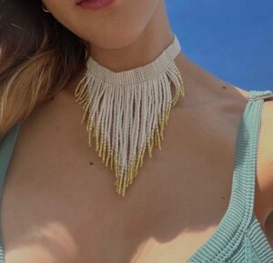 Collar Cascada Ivory