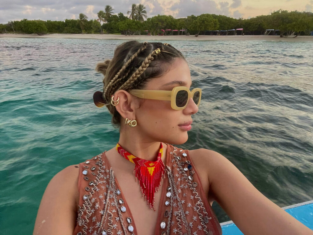 Collar Artesanal C01 Azul