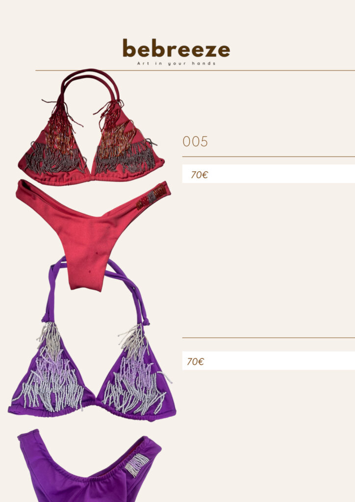 Bikini Llama 003 – Morado — Bikinis trajes de baño — Bebreeze Venezuela